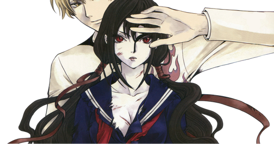 Lucifer and Miyako.